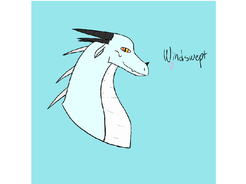 Just a dragon headshot