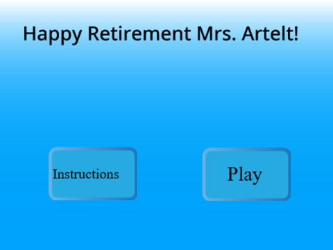 Happy Retirement Mrs. Artelt!