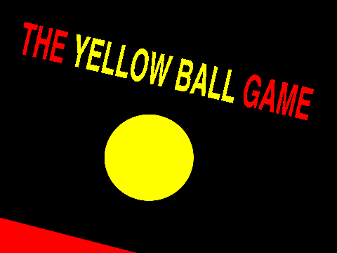 The Yellow Ball Game