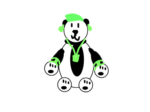 Emerald for petkins1 in adopt a panda!!!
