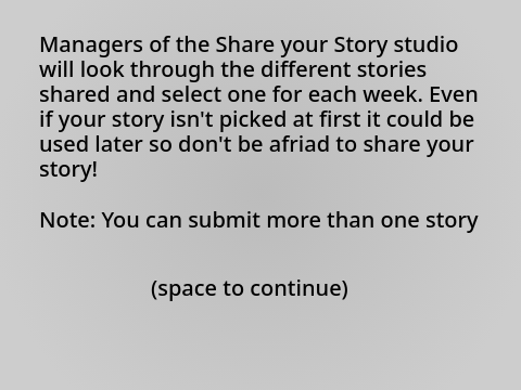 Share your Story