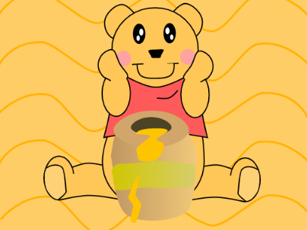 Step-by-Step  How To Draw Winnie The Pooh 