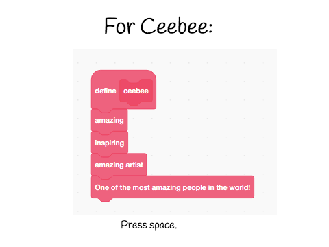 For @ceebee <3