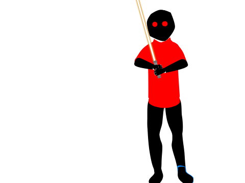 add yourself fighting this guy