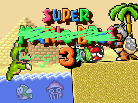 Super Luigi 3 - A Scrolling Platformer