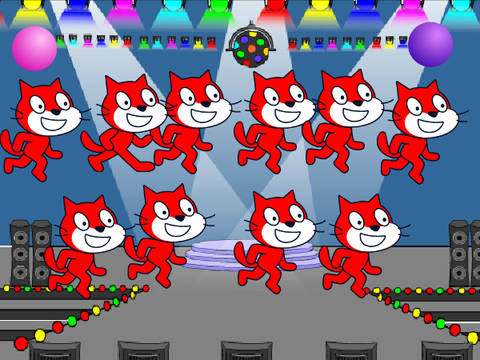 dancing cats