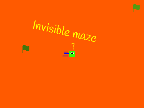 Invisible maze l
