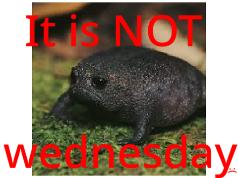 Is it wednesday?