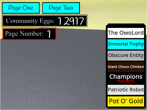 [VARIABLE FIXED] BGS Pet Hatch Test