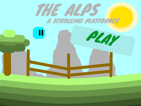 The Alps || A Scrolling Platformer With Edits