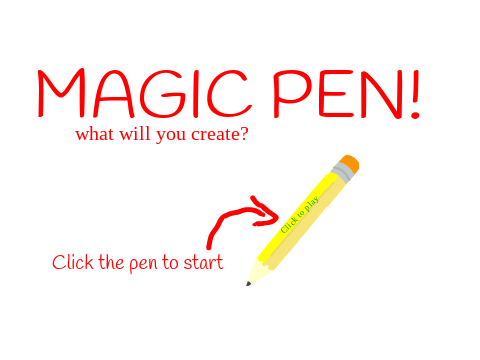 Magic pen! What will you create? 