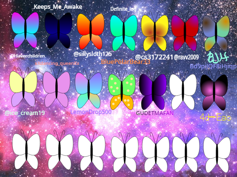 Add Yourself as a Butterfly ll x4 remix remix remix remix remix remix remix remix