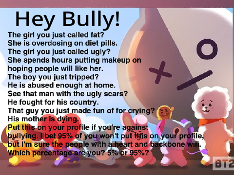 Anti-Bullying Sign