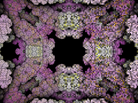 3D fractal raymarcher & point cloud renderer [read description]