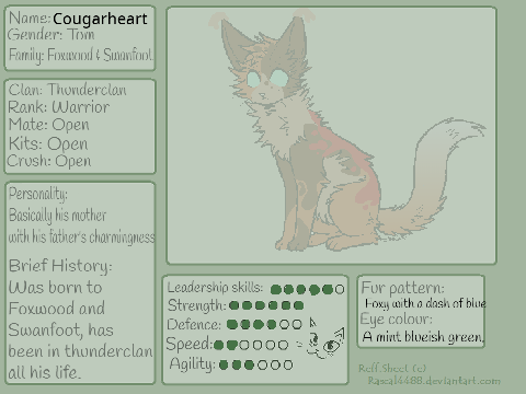 FALL OF THE CLANS Cougarheart