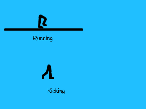 Kicking/Running Animation
