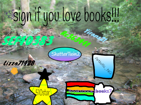 ✭✭Sign If you truly love books✭✭