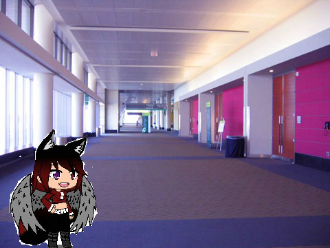 Add Yourself (A drawing or gacha character) at high school owo