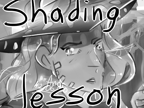  Sketch Academy - Lesson 1 - Shading+Guide to SAI