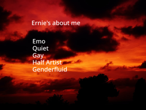 Welcome to my p̶r̶o̶f̶i̶l̶e̶  hell