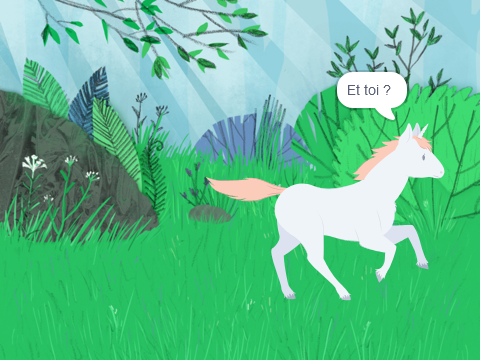 Jeux et licorne