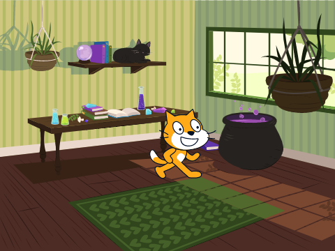Get the ghost cat!