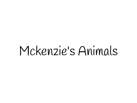 her animals