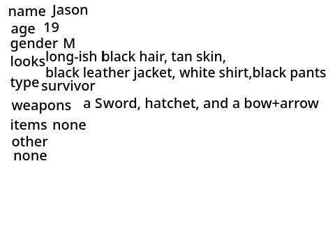 the Apocalypse sign up (Jason)