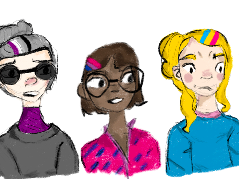 Pride Flags As People