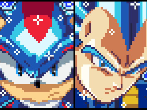 Shadow Blue Evolution Faceset