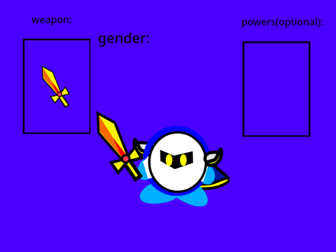 Kirby Super Smash sign-up sheet remix