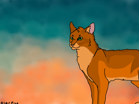 Firestar Drawing