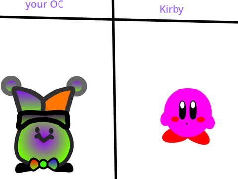 I will make your OC as a Kirby! remix