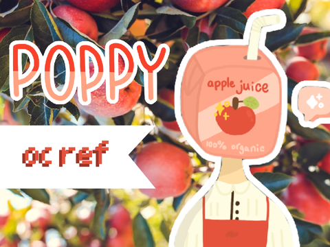 -ˏˋ ☏ poppy // OC ref ˎˊ-