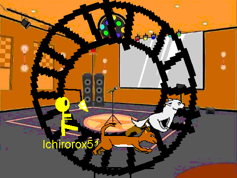 Add yourself on the hamster wheel!!!