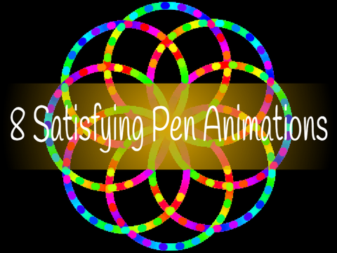 8 Satisfying Pen Animations
