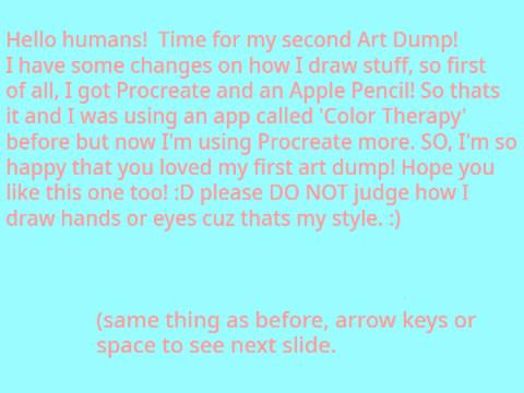 SECOND ART DUMP! #Art