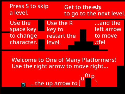 One of Many Platformers HACKED