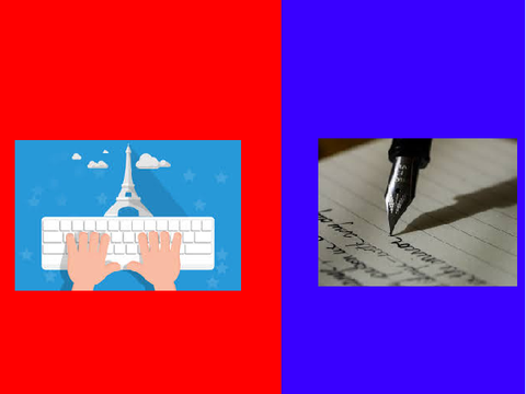 Vote! Typing or Writing?