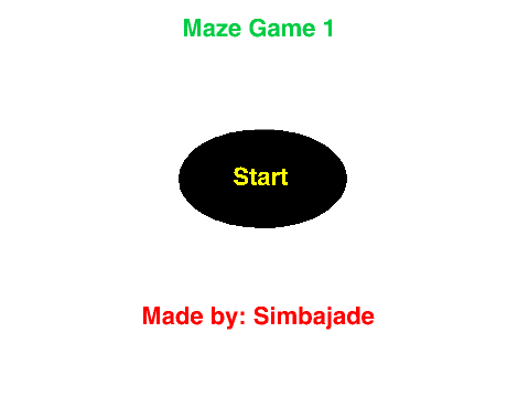 The Simple Maze Game!