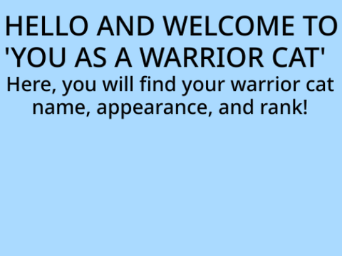 You As A Warrior (BETA)