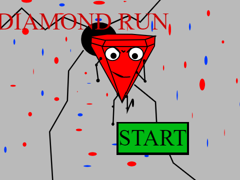 Diamond Run (scrolling Platformer)