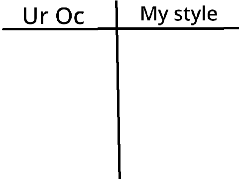Gimme ur Oc, I draw em :3