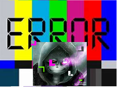 glitch dust sans