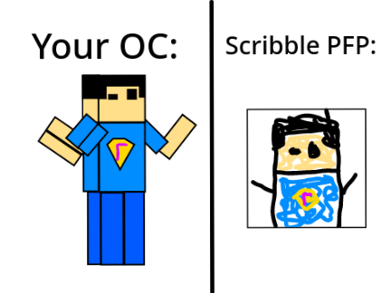 Scribble PFPs for me cc animates remix