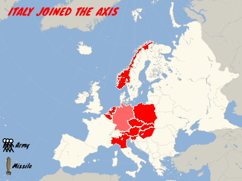 World War 2 Europe Animation