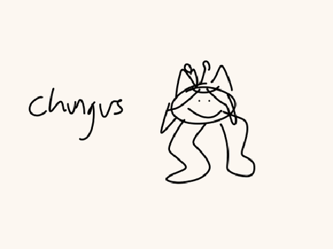 big chungus eyestrain warning