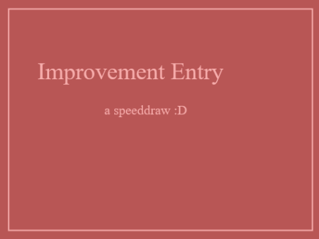 improvment ~ speed draw