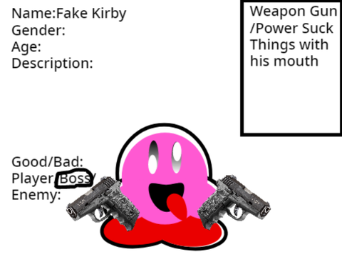 Fake Kirby Signups