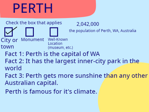 Sign Ups-Let's Explore Our World remix of Perth.